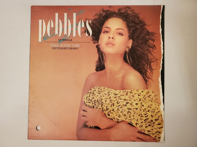 Pebbles Take Your Time (Extended Remix) vinyl record